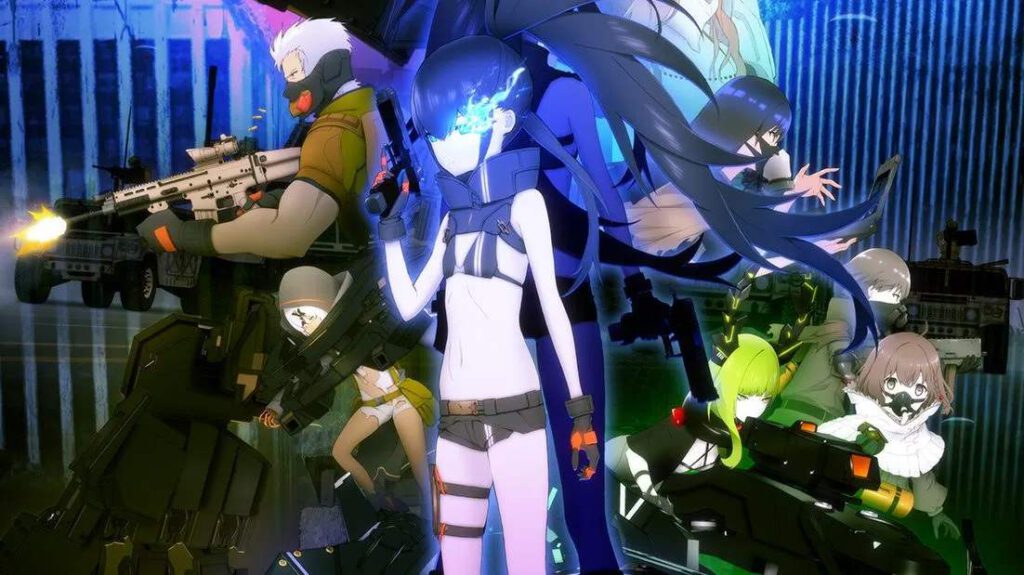 Black Rock Shooter Dawn Fall แบล็ค ร็อค ชูตเตอร์ รุ่งอรุณที่ดับสูญ ซับไทย