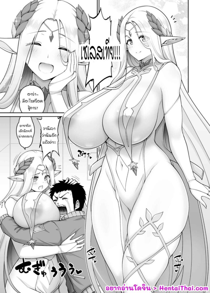 โดจิน การปลอบขวัญด้วยนม 024029 - [Minamino Sazan] Erubun Matsuri - Elven Festival (Last Origin) (1)