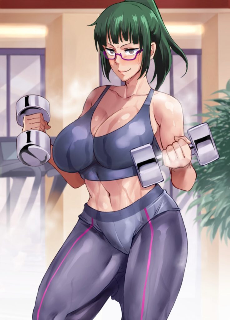 โดจิน แบบนี้จะเข้ายิมทุกวัน 026344 - [Haikawa Hemlen] Zenin Maki (11)