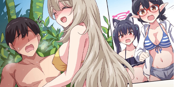 โดจิน ซัมเมอร์เสียวของเหล่าสาวๆ [Marugoshi] Nonomi To Mizugi Ecchi [Nonomi Izayoi (Blue Archive)] อ่านโดจินฟรี (Doujin)