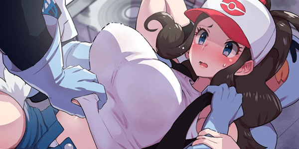 โดจิน ป่าวเล่นตัวสักหน่อย [Borisu] プラズマ団のヌキ打ちポ〇モンチェック♥ Purazuma-dan no nuki-uchi po 〇 Mon chekku ♥ [Hilda (Pokemon)] อ่านโดจินฟรี (Doujin) 