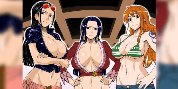 โดจิน ปาตี้เสียวกับสามสาวโจรสลัด โดจินวันพีช  One Piece อ่านโดจินชิฟรี (Doujin)
