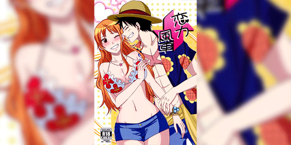 ความรักจากลูฟี่ (Osaka Daienkai! 3) [Pucchu (Echigawa Ryuuka)] Koijikara Kazaguruma (One Piece)