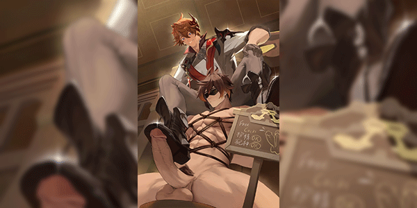 ไม่รวยแต่มี 2 แท่ง [Haruki] 钟先生的学习2.0 [Tartaglia, Zhongli (Genshin Impact)]