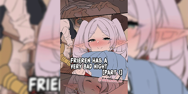 คืนนัวเนียฟรีเรน 1 [Dokuneko Noil] Fern ni Warui Koto o Suru Hanashi Zenpen Frieren Has a Very Bad Night Part 1 (Sousou no Frieren) [Decensored]