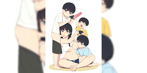 แม่ให้เล่นกับน้องๆ [pepper0] Family (part)