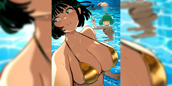ฟุบุกิใส่ยับ [Snegovski] Fubuki pool + Tatsumaki day night