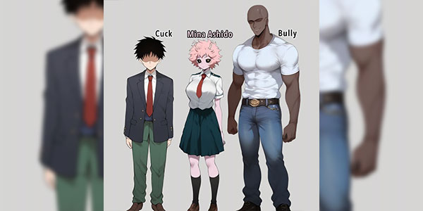 ชอบโดนรังแก [Mackai] Mina Ashido Femdom NTR