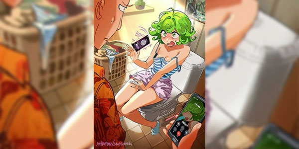 ทัตซึมากิแอบทำอะไรในห้องน้ำ [Snegovski] Tatsumaki Phone (One Punch Man) [Thai ภาษาไทย]