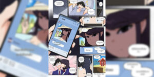 งานพิเศษของโคมิ [Fake Face] KOMI'S PART TIME JOB! Komi's Part Time Job! (Komi-san wa Komyushou desu)