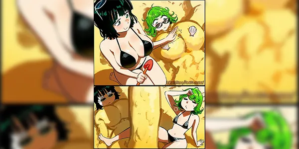 ทัตสึมากิเล่นเสียวริมหาด [Snegovski] Tatsu's Beach Tatsu's Beach (One-Punch Man)