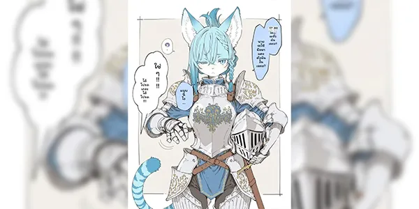 อัศวินแมวสีฟ้า [Inumajin] Aoneko Kishi-sama wa Mofurareru no ga Nigate