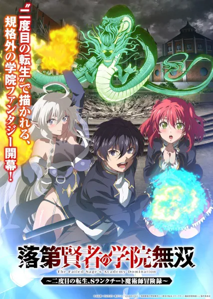 Rakudai Kenja no Gakuin Musou ปราชญ์ตกชั้นขอเกิดใหม่เป็นเทพซ่า ~ บันทึกการผจญภัย จอมมนตรา S แรงค์สุดโกง ~ ซับไทย