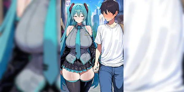 เรื่องลับๆกับมิคุ [Nukuniki] Miku X BBC NTR (Patreon) [AI Generated]